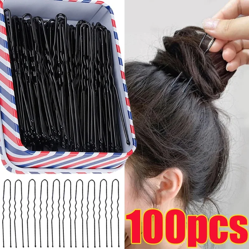 Simple U-Shaped Hair Clip Women Girls Waved Black Metal Hair Clip Daily Wedding Casual Bridal Hairpin Fashion Hair Accessories
Simple U-Shaped Hair Clip Women Girls Waved Black Metal Hair Clip Daily Wedding Casual Bridal Hairpin Fashion Hair Accessories