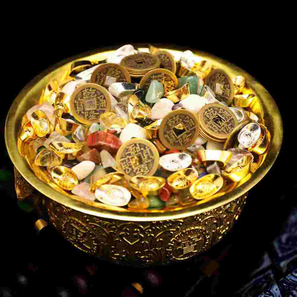 Treasure Bowl Party Gift Sacrificial Decor Home Ornament Household Temple Offering
Treasure Bowl Party Gift Sacrificial Decor Home Ornament Household Temple Offering