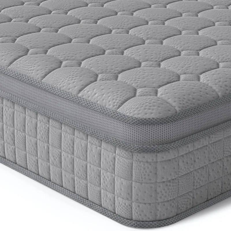 10 Inch Innerspring Multilayer Hybrid Full Mattress - Ergonomic Design with Memory Foam and Pocket Spring Mattresses
10 Inch Innerspring Multilayer Hybrid Full Mattress - Ergonomic Design with Memory Foam and Pocket Spring Mattresses