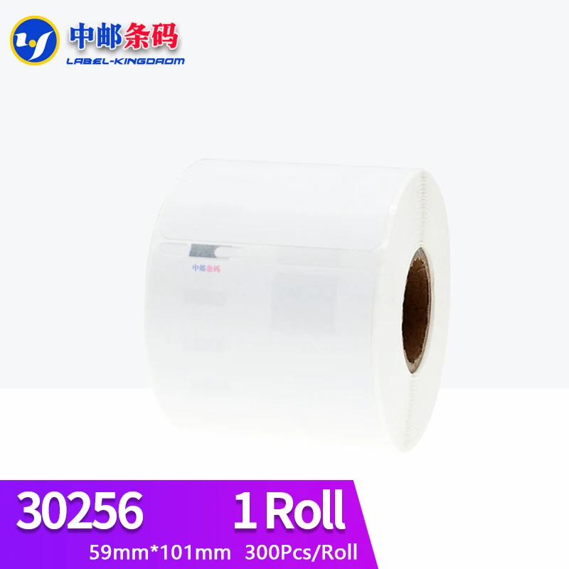 

1 Rolls Dymo Compatible 30256 Label 59mm*101mm 300Pcs/Roll Compatible for LabelWriter 400 450 450Turbo Printer Seiko SLP 440 450