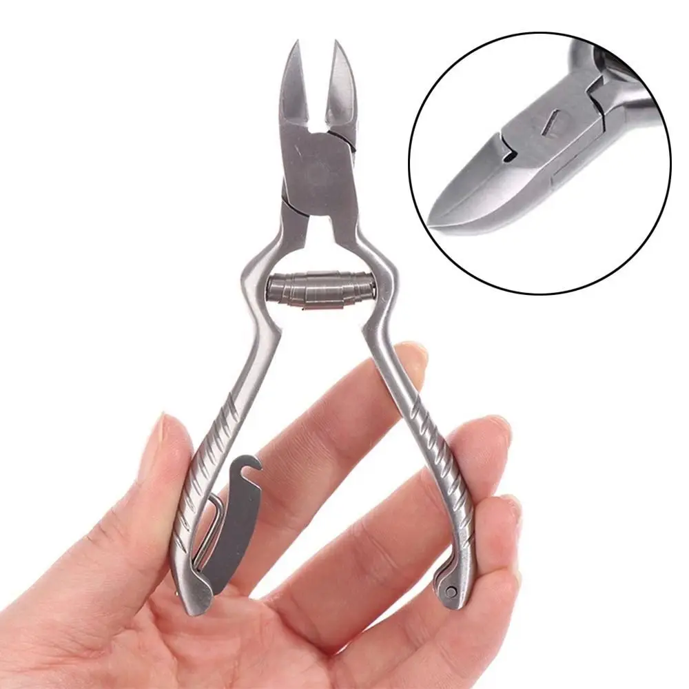 

Stainless Steel Nail Clipper Toenail Cuticle Plier Cuticle Nipper Pedicure Tool Fingernail Manicure Feet Scissor Unisex