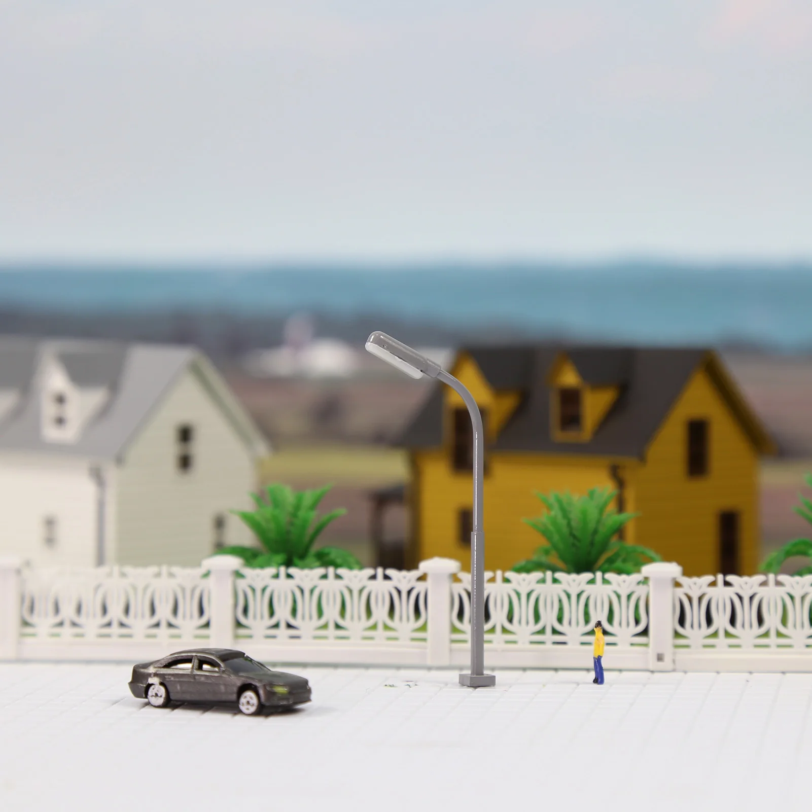 Evemodel 5pcs Model Trains Z Scale 1:220 Metal Lamp Street Light Warm White LEDs LD03ZWMGr
Evemodel 5pcs Model Trains Z Scale 1:220 Metal Lamp Street Light Warm White LEDs LD03ZWMGr