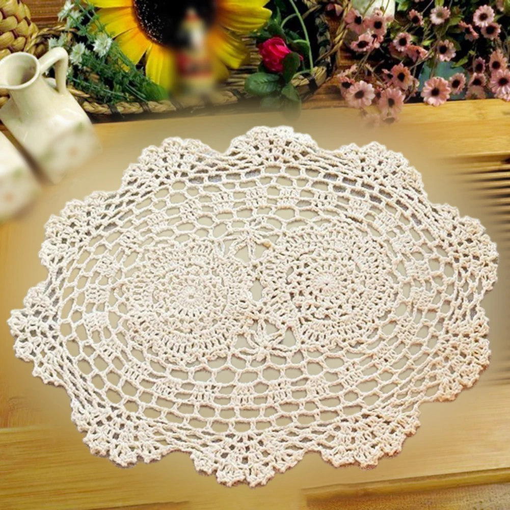 2022 Table Mat Beige/White Cotton Cotton Lace Doilies Floral Lace Doilies Floral Oval Placemat Table Decoration
2022 Table Mat Beige/White Cotton Cotton Lace Doilies Floral Lace Doilies Floral Oval Placemat Table Decoration