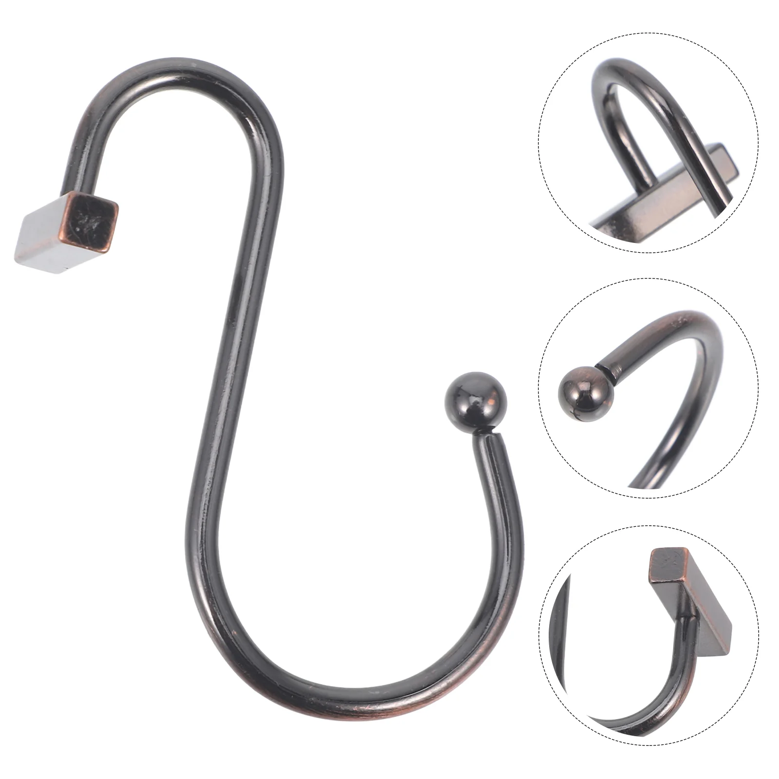 12 Pcs Shower Curtain Hook Hooks for Curtains Bathroom Coat Hanger Rod Iron Drapes Decorative Hangers
12 Pcs Shower Curtain Hook Hooks for Curtains Bathroom Coat Hanger Rod Iron Drapes Decorative Hangers