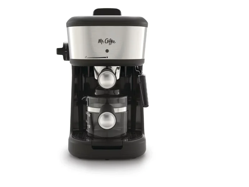

Mr. Coffee® 4-Shot Steam Espresso, Cappuccino, and Latte Maker in Black