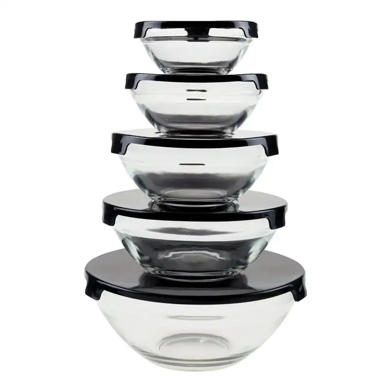Food Storage Containers with Snap Lids 10 Pieces Set by Chef (Black) Cake pan for baking Pizza accessories Round cake pan for b
Food Storage Containers with Snap Lids 10 Pieces Set by Chef (Black) Cake pan for baking Pizza accessories Round cake pan for b