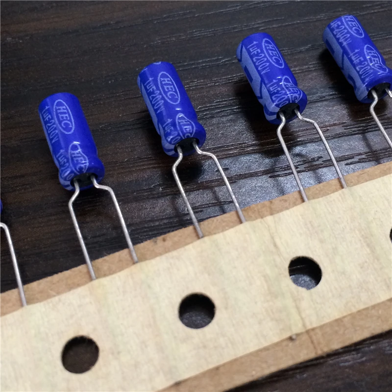 10pcs/100pcs 1uF 200V TaiWan HEC ZT Series 5x11mm 200V1uF Aluminum Electrolytic Capacitors
10pcs/100pcs 1uF 200V TaiWan HEC ZT Series 5x11mm 200V1uF Aluminum Electrolytic Capacitors