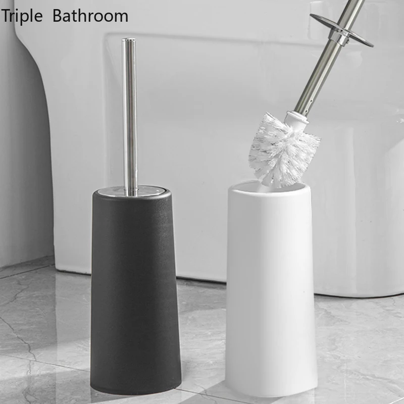 Modern Cleaning Brushes Plastic Base Stainless Steel Long Handle Toilet Brush Household with Holder Set Bathroom Accessories
Modern Cleaning Brushes Plastic Base Stainless Steel Long Handle Toilet Brush Household with Holder Set Bathroom Accessories