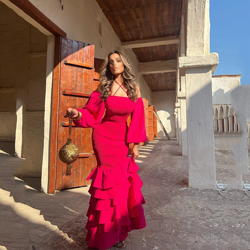 UZN Modern Mermaid Prom Dresses 2023 Strapless Long Sleeves Evening Gowns Sweep-Train Saudi Arabia Party Dress Custom Size
UZN Modern Mermaid Prom Dresses 2023 Strapless Long Sleeves Evening Gowns Sweep-Train Saudi Arabia Party Dress Custom Size