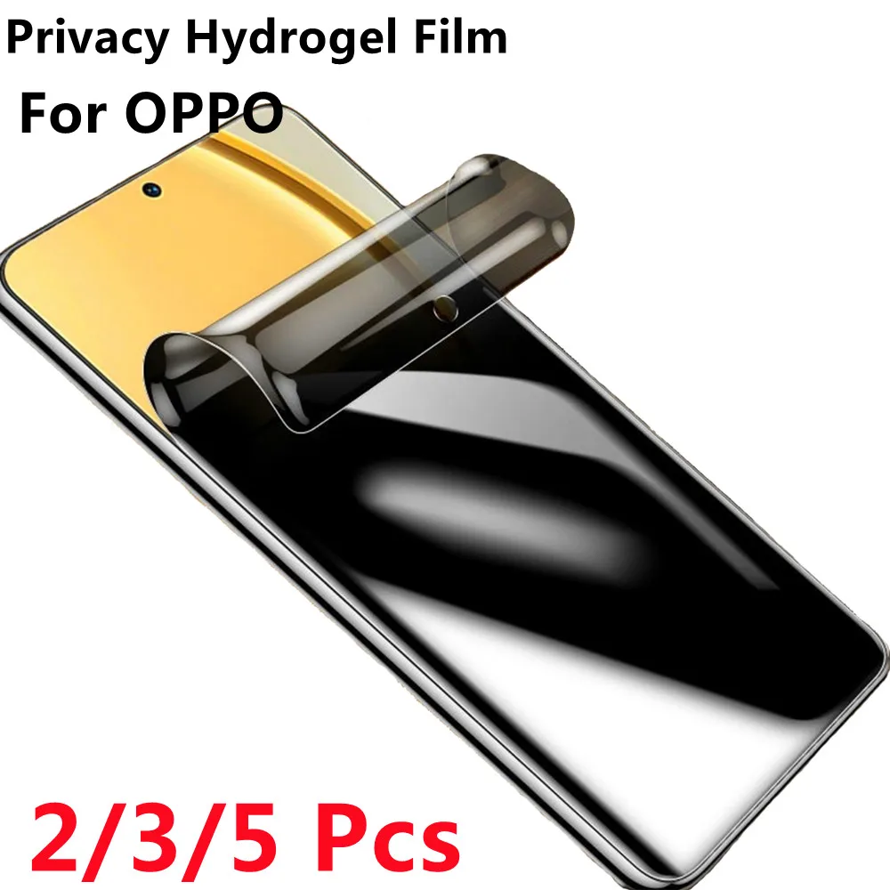 

Full Cover Privacy Hydrogel Film For OPPO Reno 2 3 4 5 6 7 8 9 Find N X2 X3 Neo X5 X6 Pro Plus 5G Lite Anti Spy Screen Protector