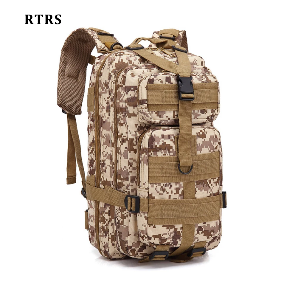 

Army Tactical Outdoor Military Backpack Hiking Camping Hunting Bag Men Backpack 3P Softback Outdoor Waterproof Rucksack