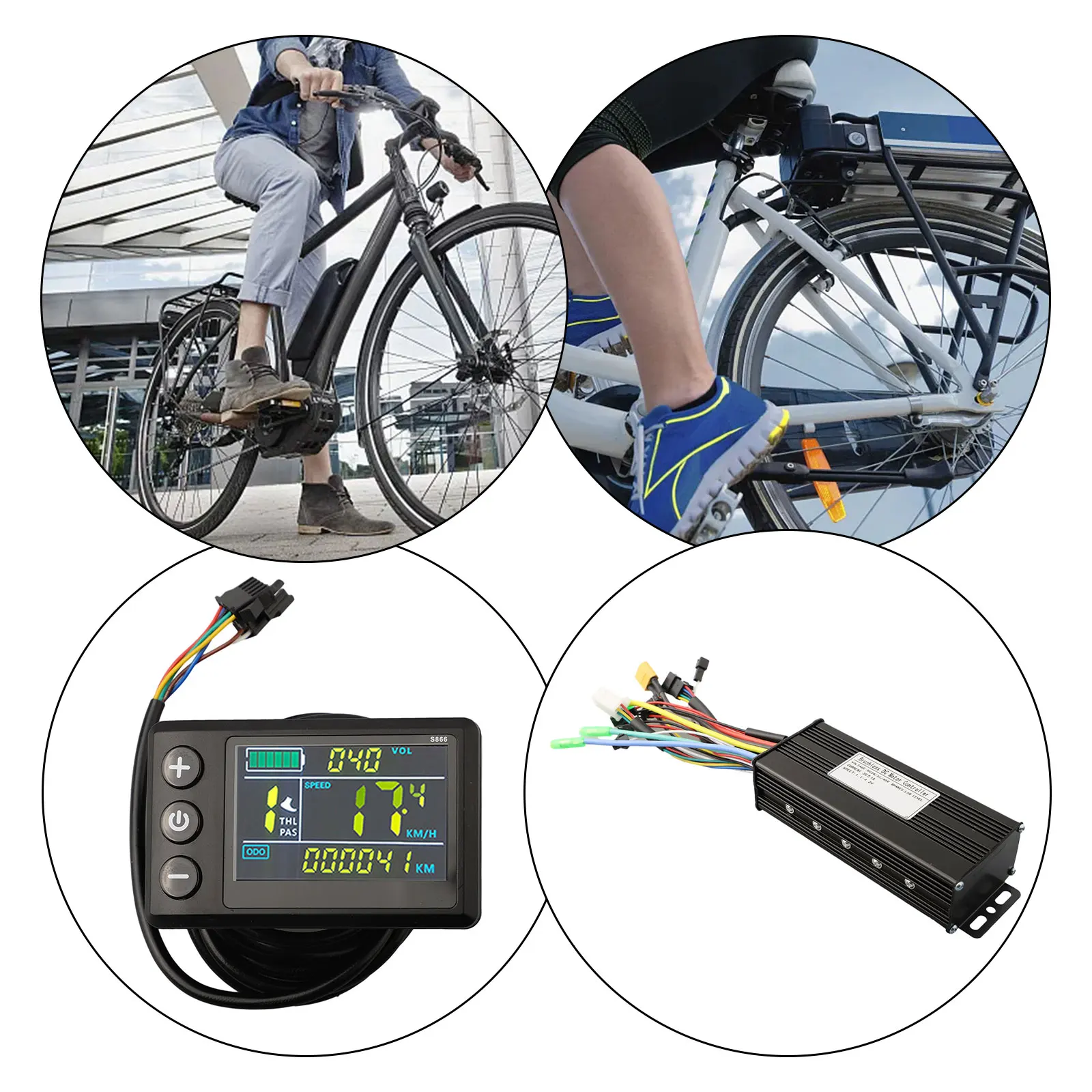 Instrument Motor XT Plug W Power Battery Safety Colour Electric Bike Controller Voltage LCD S Screen Instrument
Instrument Motor XT Plug W Power Battery Safety Colour Electric Bike Controller Voltage LCD S Screen Instrument