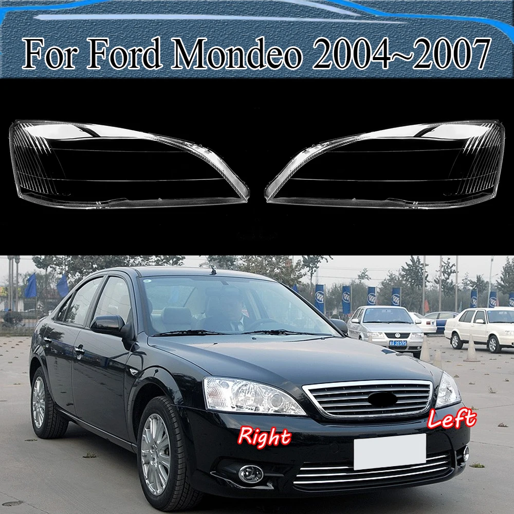 Прозрачная накладка на переднюю фару автомобиля Ford Mondeo 2004 ~ 2007 
Прозрачная накладка на переднюю фару автомобиля Ford Mondeo 2004 ~ 2007