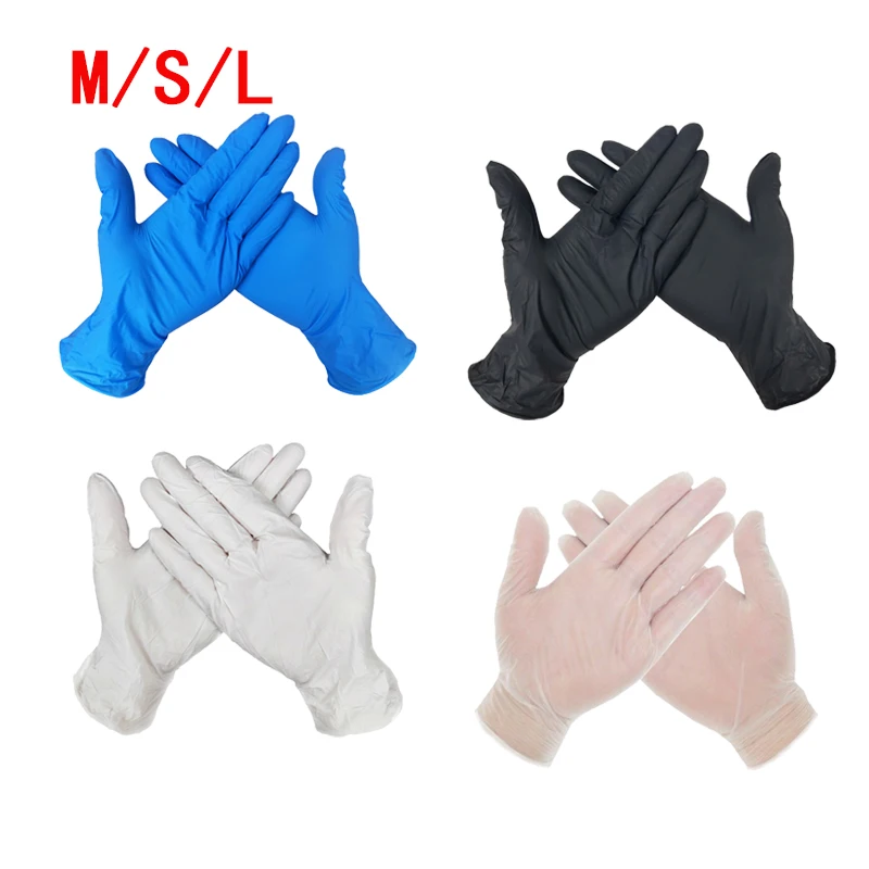 100pcs Nitrile Gloves Waterproof Mechanic Laboratory Work Household Cleaning Safety Disposable Synthetic Nitrile gloves
100pcs Nitrile Gloves Waterproof Mechanic Laboratory Work Household Cleaning Safety Disposable Synthetic Nitrile gloves