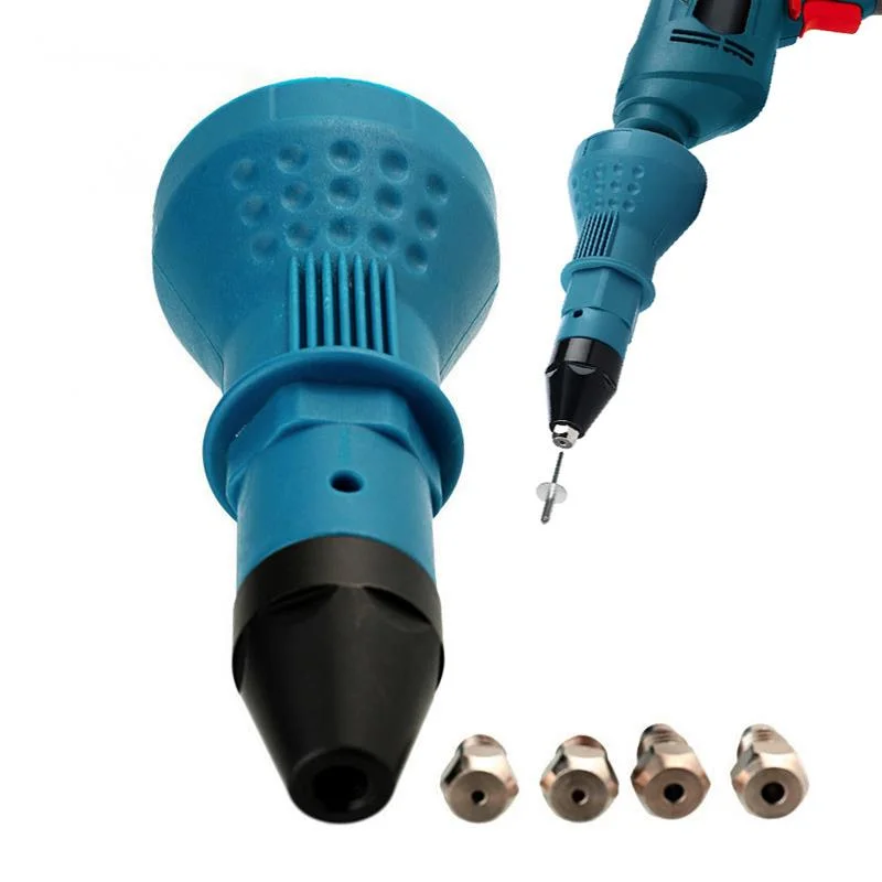 Realmote Electric Pull Rivet Gun Adapter Riveting Tool Cordless Drill Insert Nut For Blind 2.4 To 4.8mm
Realmote Electric Pull Rivet Gun Adapter Riveting Tool Cordless Drill Insert Nut For Blind 2.4 To 4.8mm