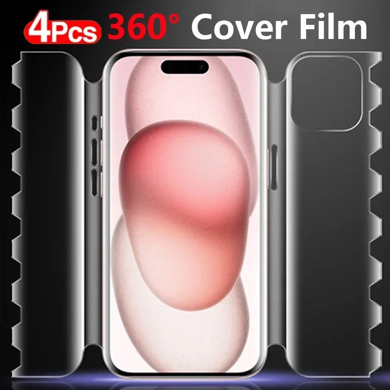 Гидрогелевая пленка с бабочкой на 360 ° для iPhone 15 14 12 13Mini 11 Pro Max XS X XR, защитная пленка на весь экран для iPhone 15 14 Plus, 4 шт.
Гидрогелевая пленка с бабочкой на 360 ° для iPhone 15 14 12 13Mini 11 Pro Max XS X XR, защитная пленка на весь экран для iPhone 15 14 Plus, 4 шт.