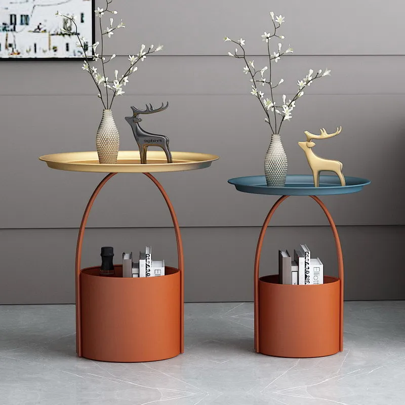 Nordic Round Ins Corner Table Simple Storage Small Coffee Table Modern Luxury Sofa Side Table Creative Magazine Storage Rack
Nordic Round Ins Corner Table Simple Storage Small Coffee Table Modern Luxury Sofa Side Table Creative Magazine Storage Rack