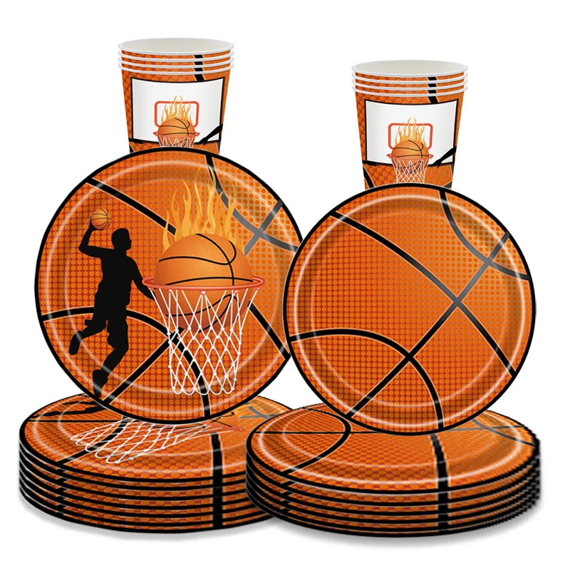 Basketball Party Disposable Tableware Flying Dunk Plates Napkins Kids Boys Happy Sports Theme Basketball Birthday Party Supplies
Basketball Party Disposable Tableware Flying Dunk Plates Napkins Kids Boys Happy Sports Theme Basketball Birthday Party Supplies