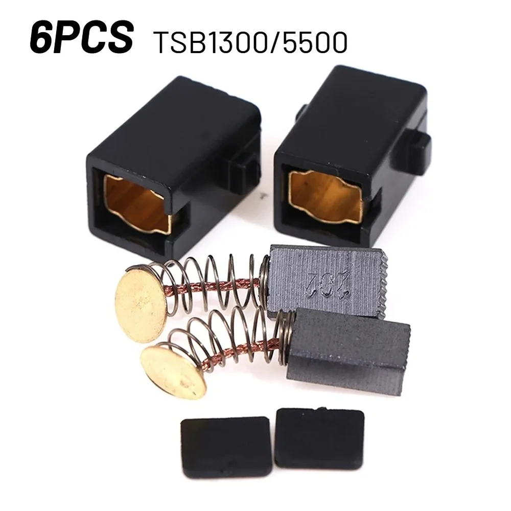 Spare Parts Carbon Brush Set TSB1300/5500 6pc/set Carbon Brush With Holder Impact Drill 2021 Best High Quality
Spare Parts Carbon Brush Set TSB1300/5500 6pc/set Carbon Brush With Holder Impact Drill 2021 Best High Quality