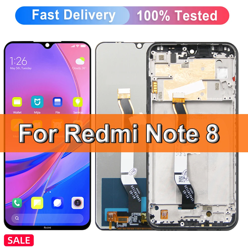 6.3" Original Lcd For Xiaomi Redmi Note 8 LCD Display Touch Screen Replacement, For Redmi Note8 Display M1908C3JH, M1908C3JG LCD
6.3" Original Lcd For Xiaomi Redmi Note 8 LCD Display Touch Screen Replacement, For Redmi Note8 Display M1908C3JH, M1908C3JG LCD