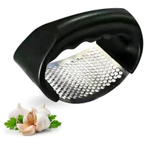 Stainless Garlic Press Household Curve Press Squeezer Manual Gralic Press Device Handheld Ginger Garlic Tools Kitchen Accessory
Stainless Garlic Press Household Curve Press Squeezer Manual Gralic Press Device Handheld Ginger Garlic Tools Kitchen Accessory