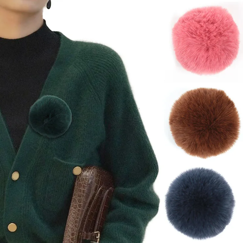 Fluffy Pompom Brooches Bag Sweater Hat Shoes Dress Decor Accessories Imitation Bunny Fur Ball Lapel Brooch DIY Clothes Jewelry
Fluffy Pompom Brooches Bag Sweater Hat Shoes Dress Decor Accessories Imitation Bunny Fur Ball Lapel Brooch DIY Clothes Jewelry