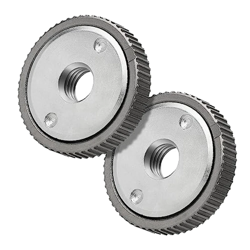2PCS Angle Grinder Pressure Plate M14 Quick Release Angle Grinder Kit Clamping Flange Nut-Silver
2PCS Angle Grinder Pressure Plate M14 Quick Release Angle Grinder Kit Clamping Flange Nut-Silver