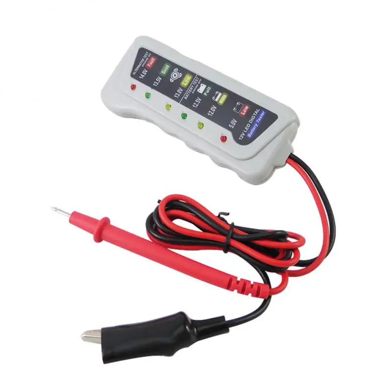 Car Motorcycle Tester Fault Detector Battery Digital Alternator Tester Universal Car Diagnostic Tool Alternator Tester
Car Motorcycle Tester Fault Detector Battery Digital Alternator Tester Universal Car Diagnostic Tool Alternator Tester