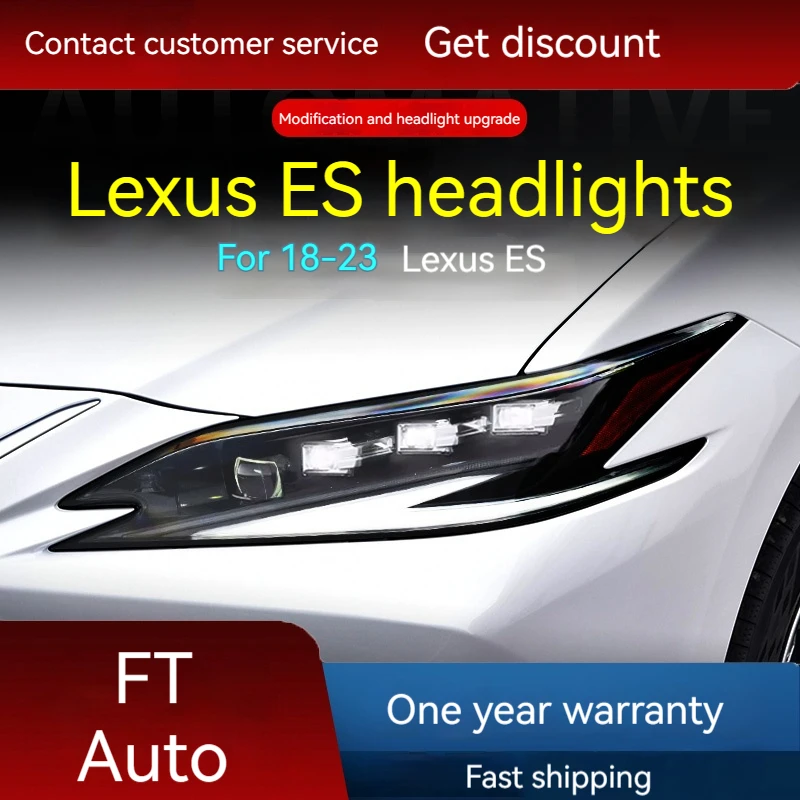 Car lights For 15-23 Lexus ES headlight assembly modification LED lens matrix daytime running light turn signal
Car lights For 15-23 Lexus ES headlight assembly modification LED lens matrix daytime running light turn signal