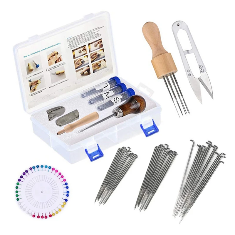 Needle Felt Beginner Set Making Handmade DIY Doll Tool Needle Felt Material Package As Shown 8-Pin Wooden Poke Needle Kit
Needle Felt Beginner Set Making Handmade DIY Doll Tool Needle Felt Material Package As Shown 8-Pin Wooden Poke Needle Kit