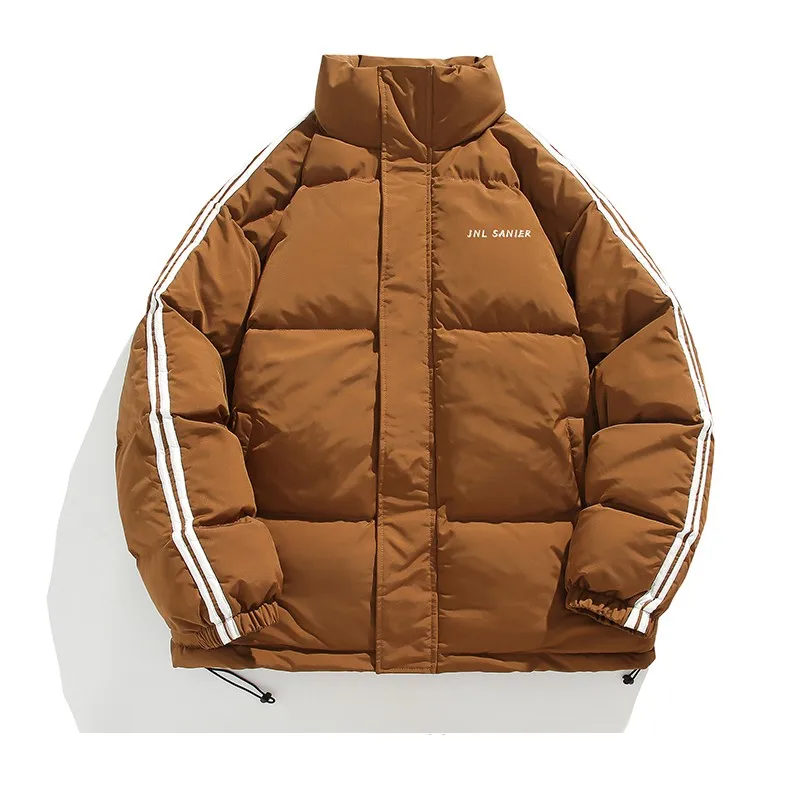 New Men's Parkas Turtleneck Cotton-Padded Jackets Side Striped Winter Thick Warm Outerwear Black Beige Winter Padding Coat Male
New Men's Parkas Turtleneck Cotton-Padded Jackets Side Striped Winter Thick Warm Outerwear Black Beige Winter Padding Coat Male