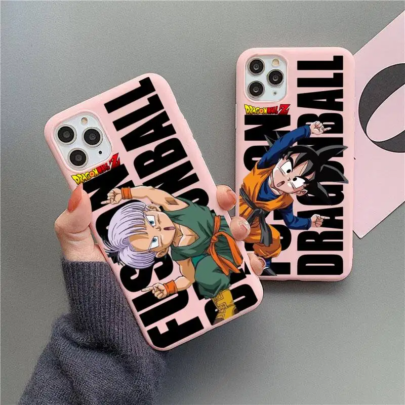 Dragon ball GOKU VEGETA Trunks Phone Case For iphone 14 Plus 13 12 Mini 11 Pro Max XS X XS XR Candy Pink Cover
Dragon ball GOKU VEGETA Trunks Phone Case For iphone 14 Plus 13 12 Mini 11 Pro Max XS X XS XR Candy Pink Cover