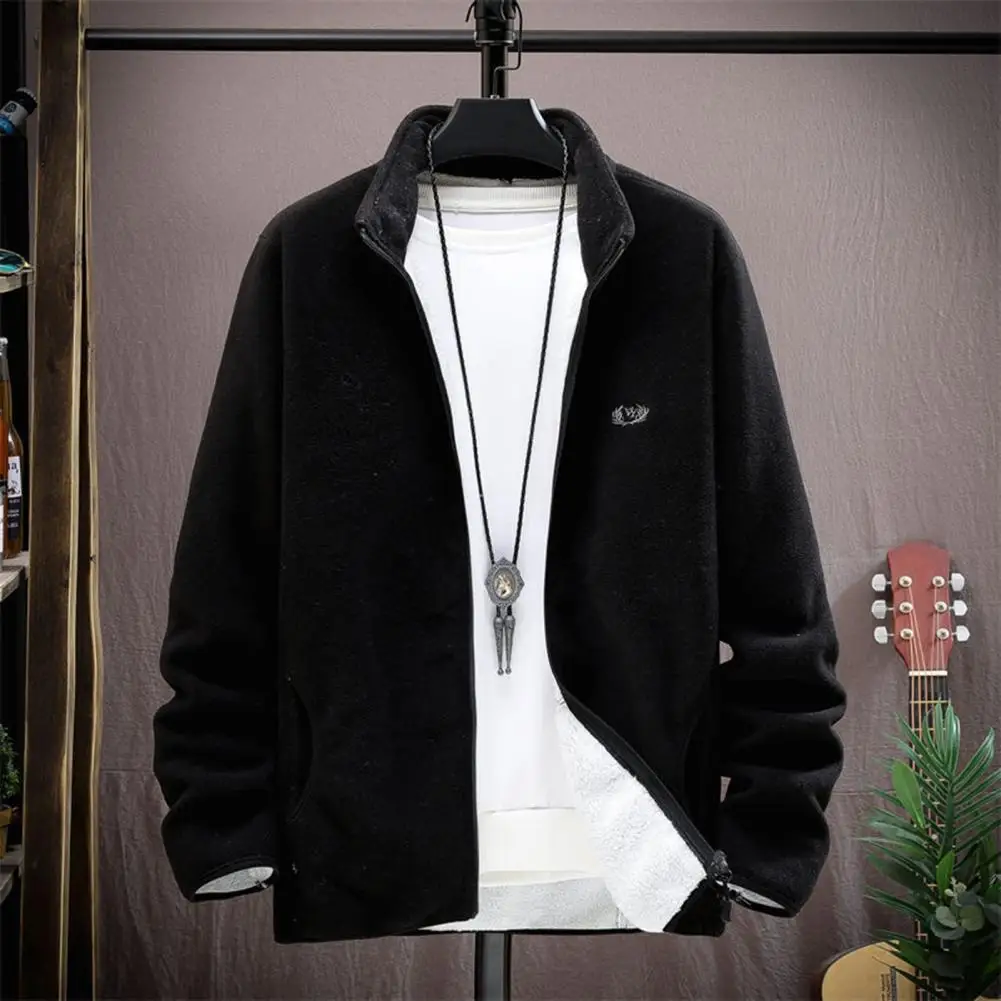 Men Jacket Polar Fleece Men Jacket Thickened Fleece Men's Winter Coat Windproof Stand Collar Plus Size Soft Pockets Cold
Men Jacket Polar Fleece Men Jacket Thickened Fleece Men's Winter Coat Windproof Stand Collar Plus Size Soft Pockets Cold