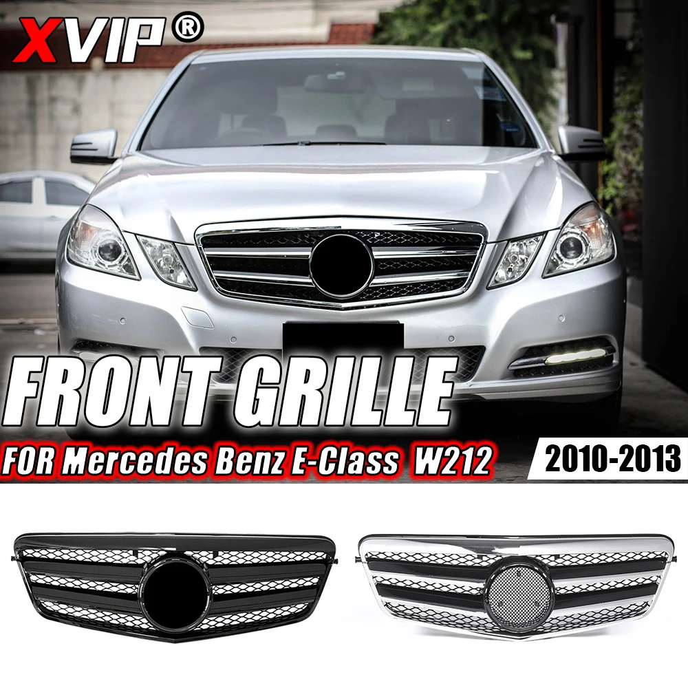 Передняя решетка XVIP для Mercedes Benz E-Class W212 E250 E300 E350 E500 2010-2013, хромированные решетки-бамперы с черными бриллиантами
Передняя решетка XVIP для Mercedes Benz E-Class W212 E250 E300 E350 E500 2010-2013, хромированные решетки-бамперы с черными бриллиантами