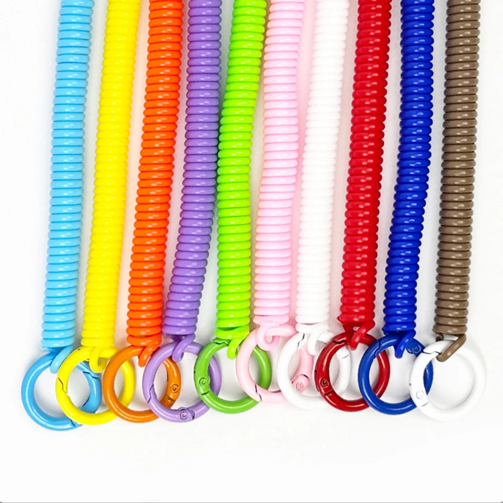 Key Chain Holder Lanyard Spring String Stretchy Spiral Spring Coil Coil Springs Keychain Retractable Coil Springs Phone Lanyard
Key Chain Holder Lanyard Spring String Stretchy Spiral Spring Coil Coil Springs Keychain Retractable Coil Springs Phone Lanyard