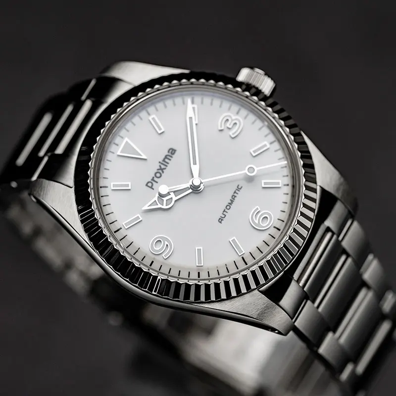 PX1700-TC Fashion Sports Men Dress Watch 39mm Luxury Sapphire PT5000 Automatic Mechanical Wristwatch Carving Fluted Bezel 10 ATM
PX1700-TC Fashion Sports Men Dress Watch 39mm Luxury Sapphire PT5000 Automatic Mechanical Wristwatch Carving Fluted Bezel 10 ATM