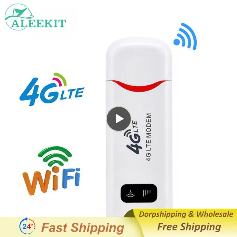 

4G LTE Wireless Router USB Dongle 150Mbps Modem Stick Mobile Broadband Sim Card Wireless Adapter 4G Card Router Home Office