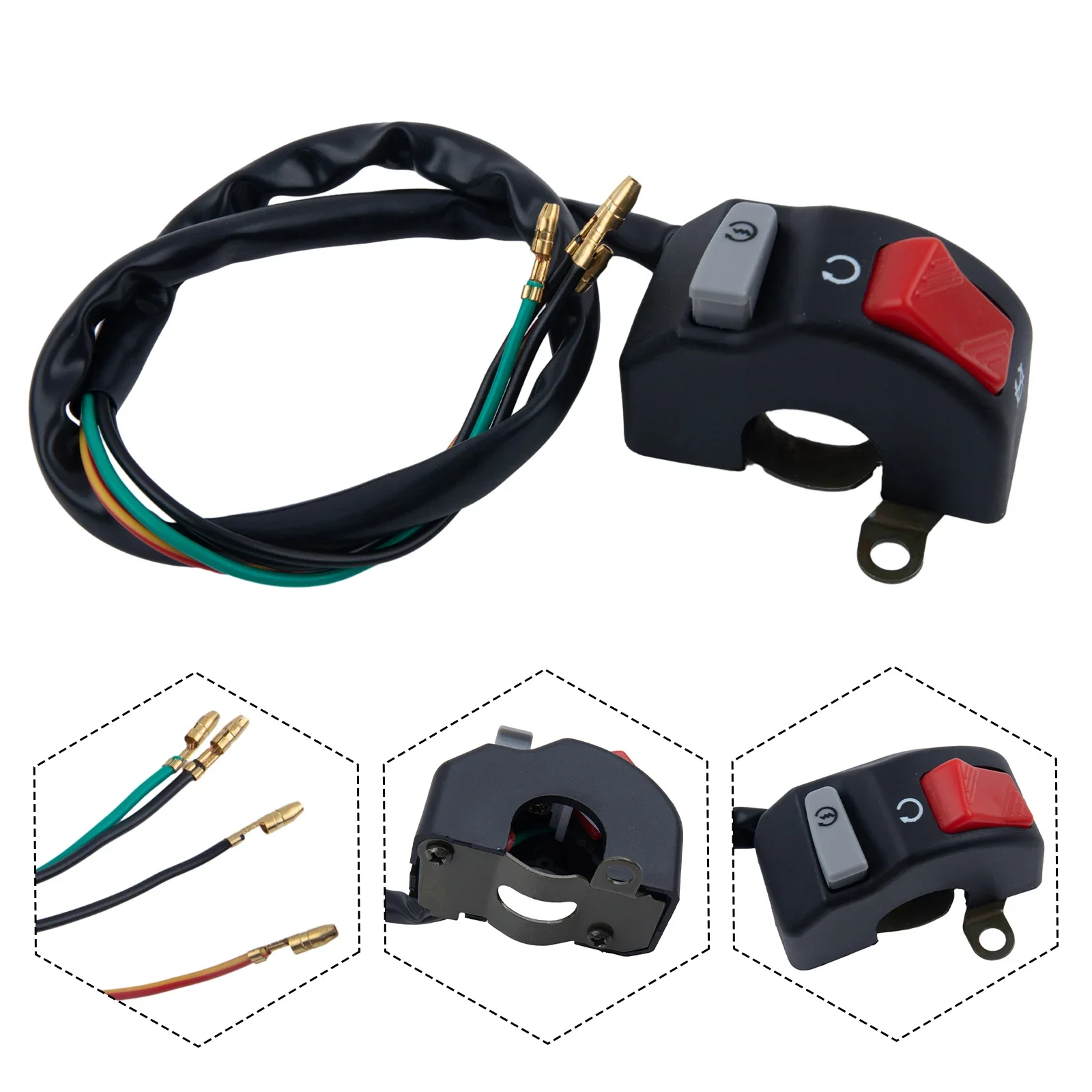 Switch Handlebar Handlebar For Motorcycle Interrupteur Motor Sport Dirt 12V Fog Headlight Horn Motorbike
Switch Handlebar Handlebar For Motorcycle Interrupteur Motor Sport Dirt 12V Fog Headlight Horn Motorbike