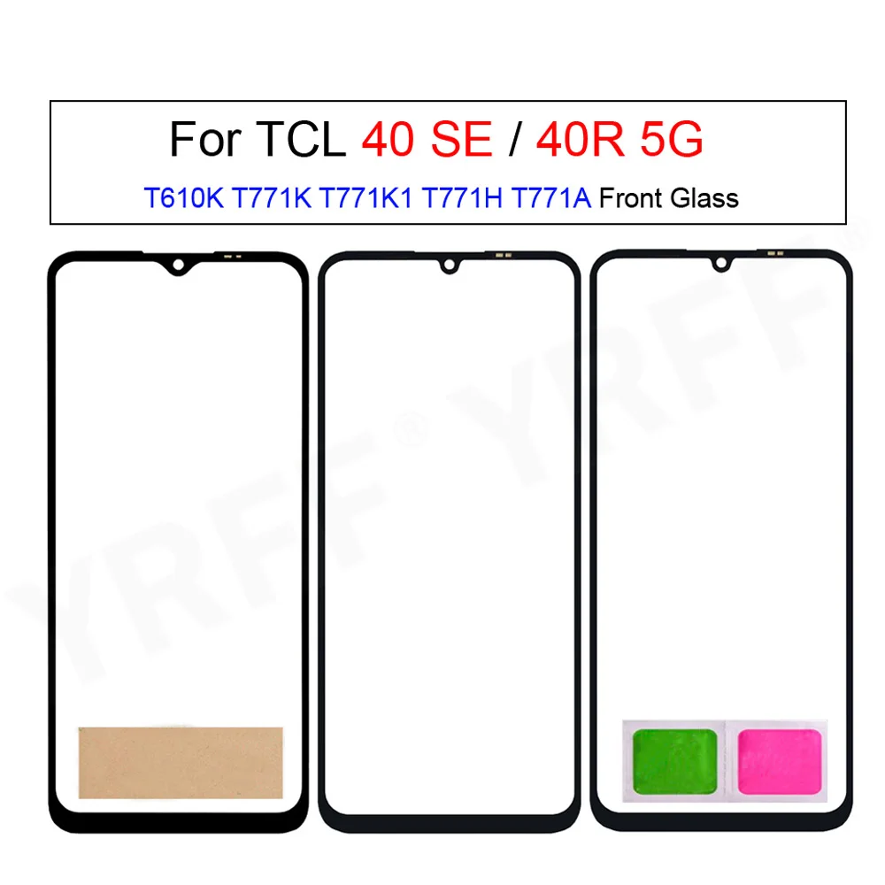 Панель сенсорного экрана для TCL 40 SE T610K для TCL 40R 5G T771H T771K T771A, переднее стекло, панель ЖК-экрана
Панель сенсорного экрана для TCL 40 SE T610K для TCL 40R 5G T771H T771K T771A, переднее стекло, панель ЖК-экрана