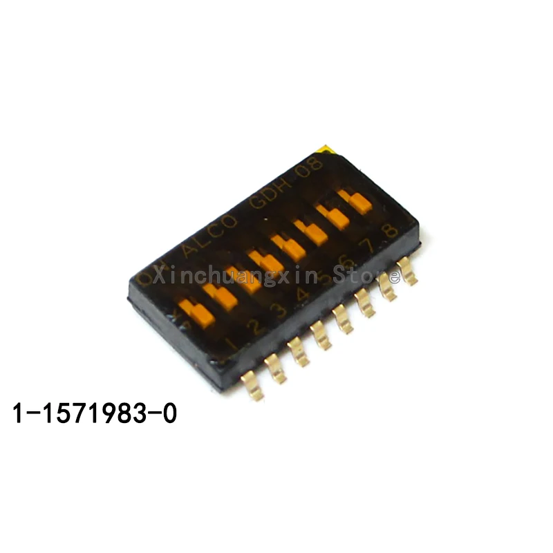 1 шт. 1-1571983-0 GDH08S04 SOP-16 SPST 8-bit 25MA 24V dourado шаг 1,27 мм слайд DIP переключатель
1 шт. 1-1571983-0 GDH08S04 SOP-16 SPST 8-bit 25MA 24V dourado шаг 1,27 мм слайд DIP переключатель