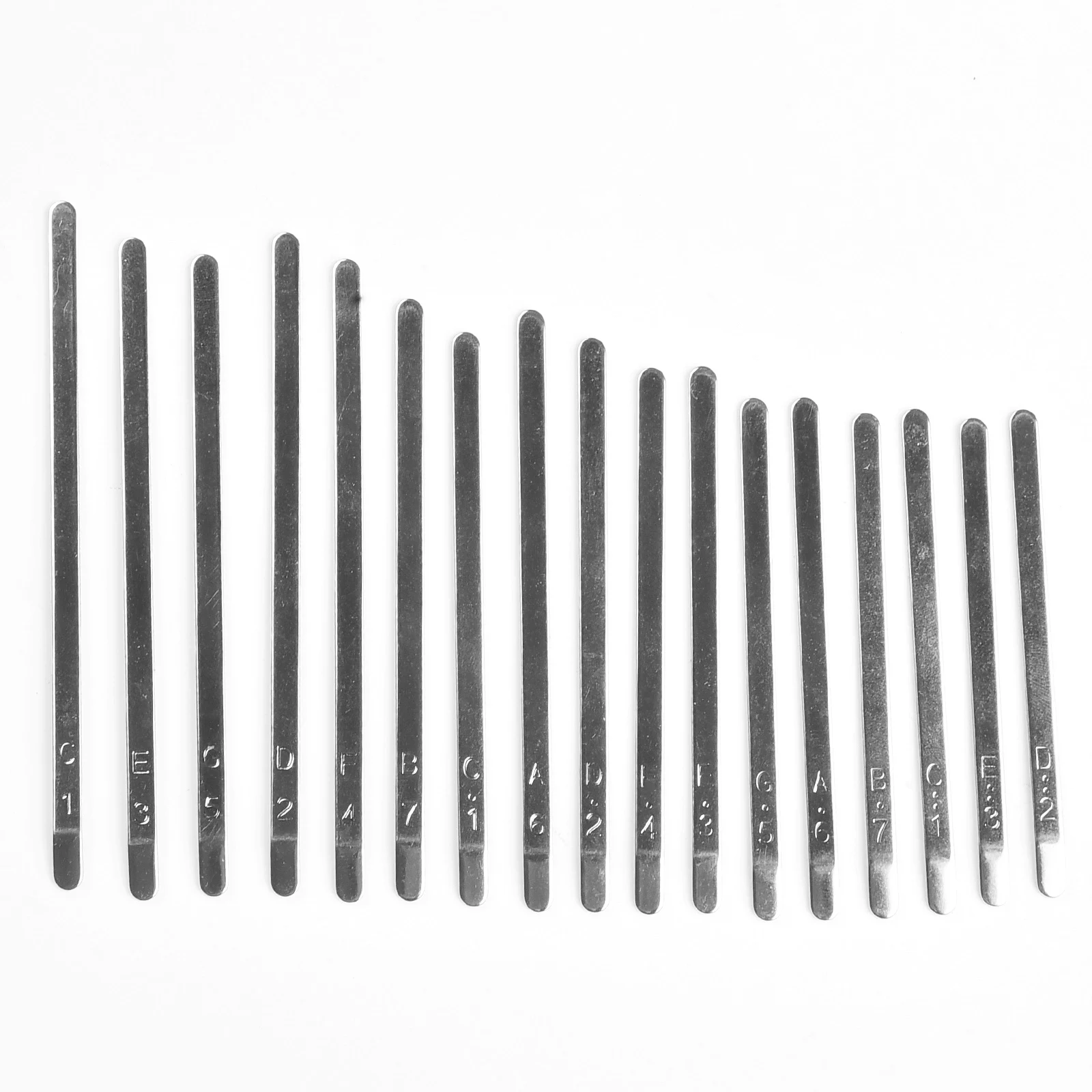 Bridge Kalimba Keys 17 Keys 4mm 85g Accessories Bridge DIY Kalimba Musical Key Parts Replacement Set Silver Steel
Bridge Kalimba Keys 17 Keys 4mm 85g Accessories Bridge DIY Kalimba Musical Key Parts Replacement Set Silver Steel