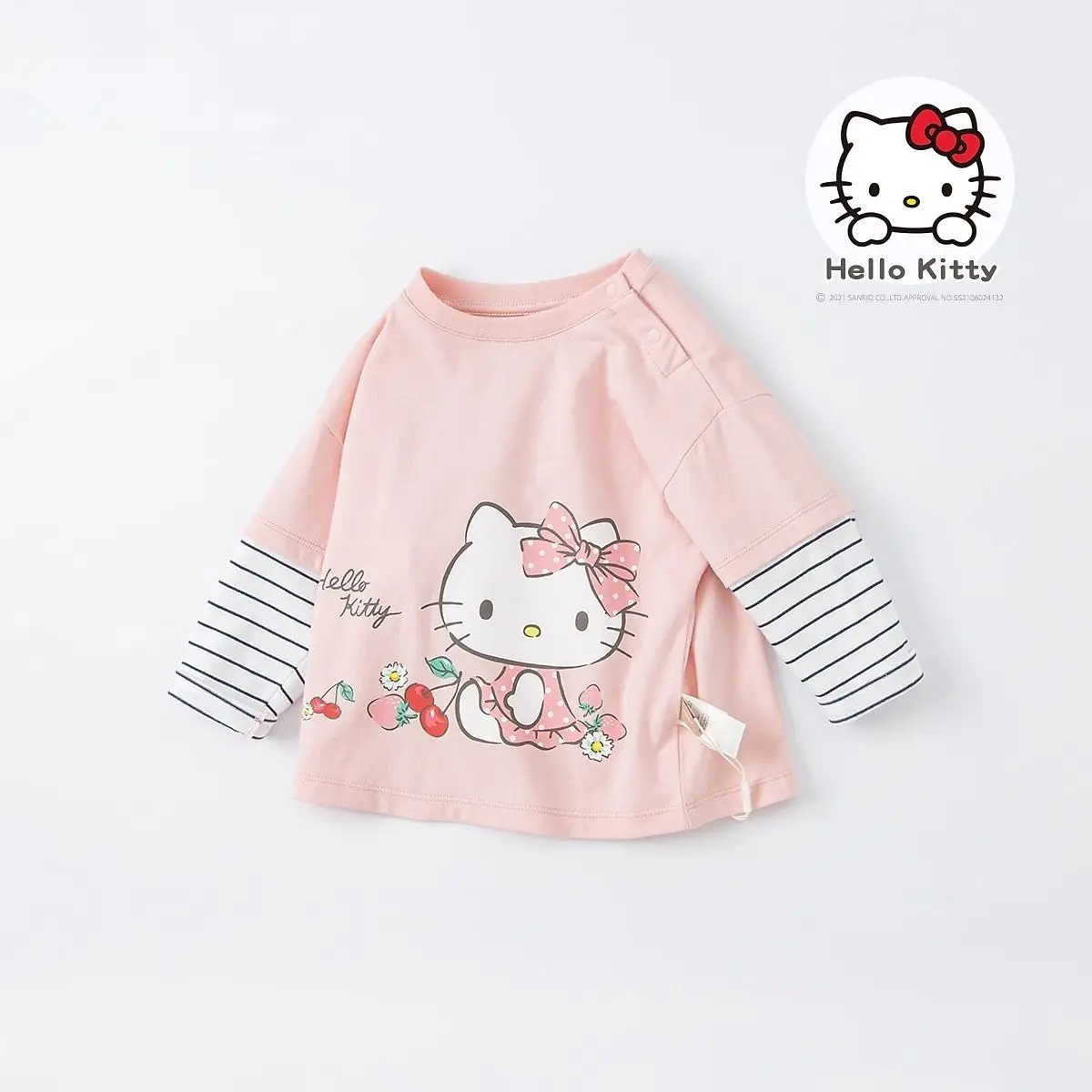 New Sanrioed Hellokittys Cartoon Children's Cotton Long Sleeved T Shirt Kt Cat Spring and Autumn Children's Autumn Tops Gifts
New Sanrioed Hellokittys Cartoon Children's Cotton Long Sleeved T Shirt Kt Cat Spring and Autumn Children's Autumn Tops Gifts