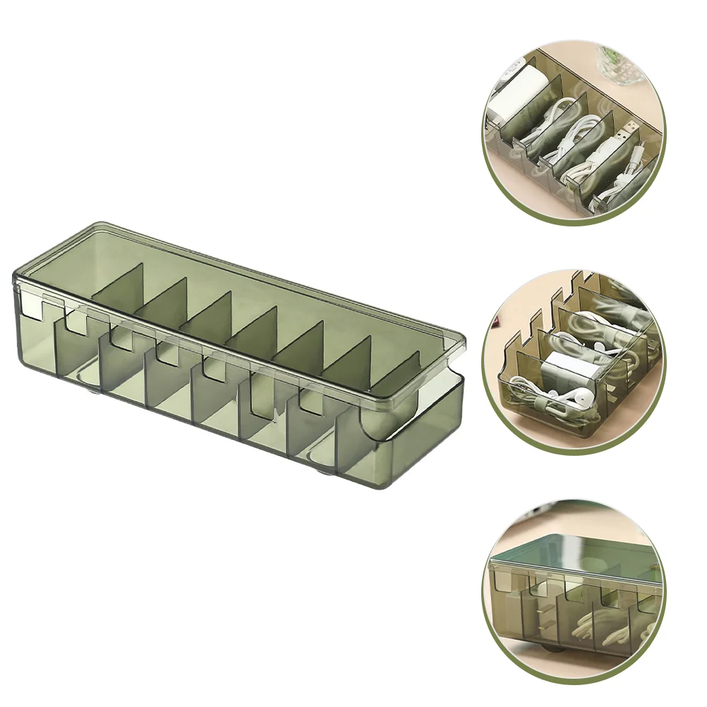 Data Cable Storage Box Bin Organizer Cord Case Electronics Computer Accessory Hider Wire
Data Cable Storage Box Bin Organizer Cord Case Electronics Computer Accessory Hider Wire