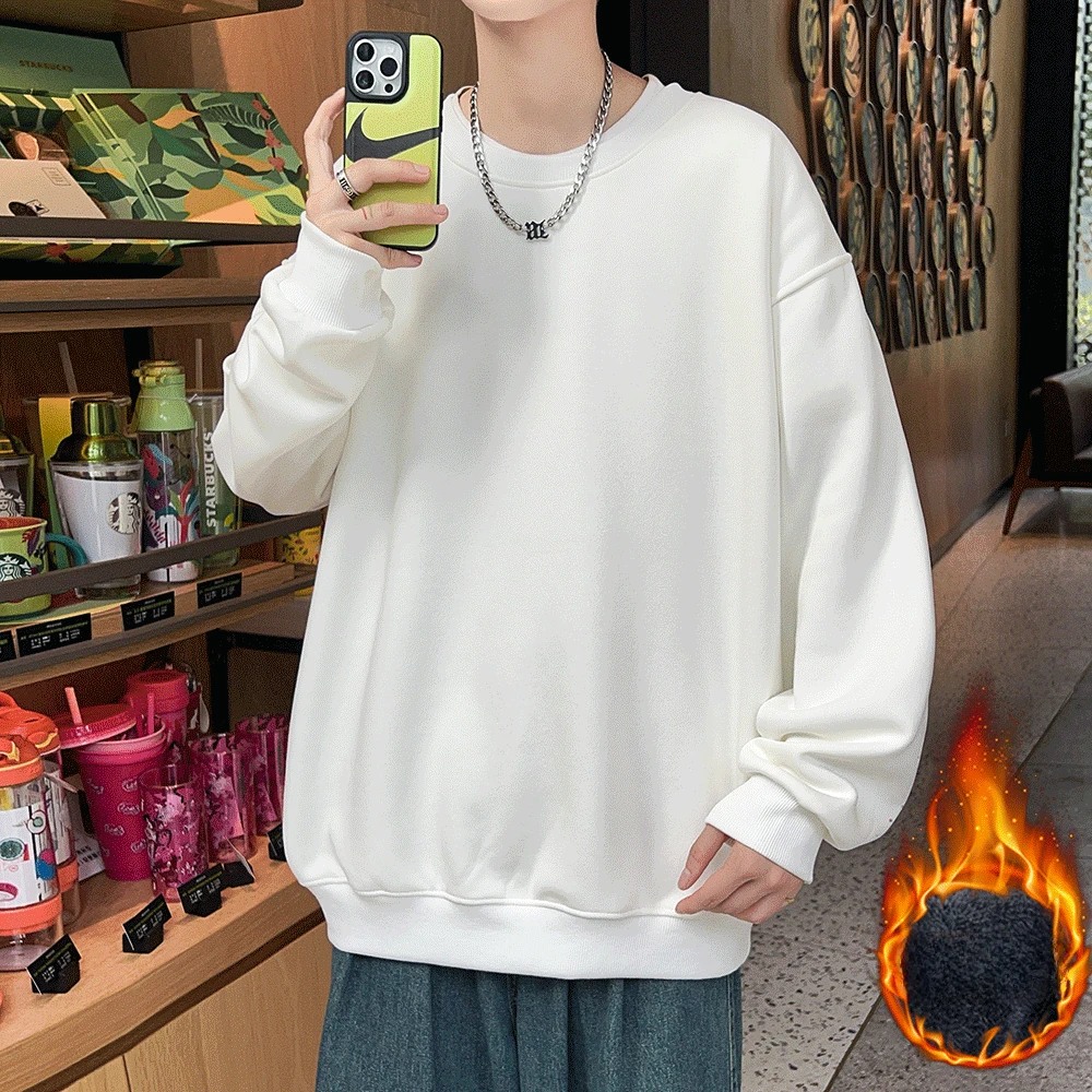 2024 Autumn Winter Men Solid Color Loose Hoodies Mens Oversized O-neck Tops Male Streetwear Casual Sweatshirts Hoodie P657
2024 Autumn Winter Men Solid Color Loose Hoodies Mens Oversized O-neck Tops Male Streetwear Casual Sweatshirts Hoodie P657