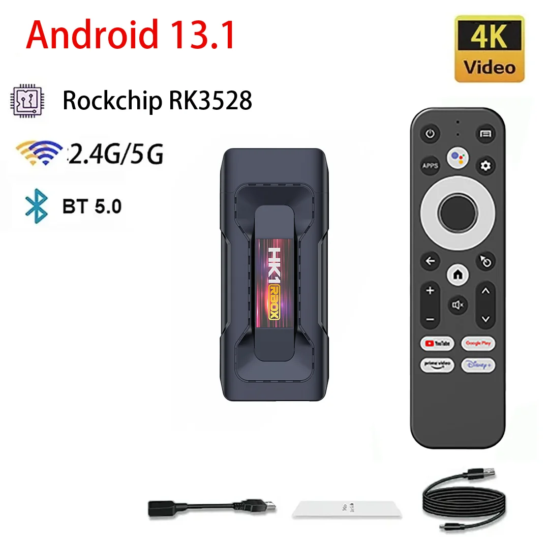 

Смарт-ТВ RK3528, четырехъядерный процессор, поддержка HD 4K видео 2,4/5,8G, медиаплеер, ТВ-приставка, Android 13,1, 2 ГБ + 16 ГБ 4 ГБ + 32 ГБ