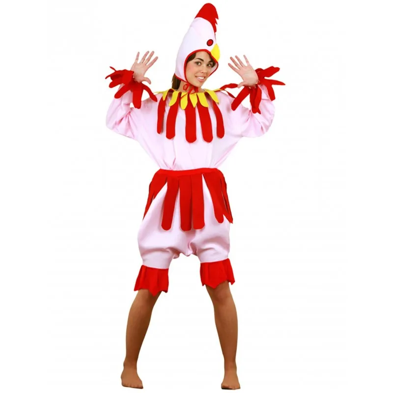 Adult Hen Costume Women Chicken Cosplay Cute Pink Animal Costume Men Purim 2022 New Arrival
Adult Hen Costume Women Chicken Cosplay Cute Pink Animal Costume Men Purim 2022 New Arrival