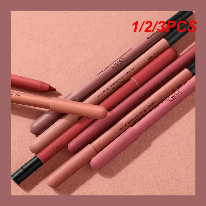 1/2/3PCS 8 Colors Lip Liner Pencils Matte Lipliner Waterproof Smooth Colorful Silk Lipstick Pen Long Lasting Pigments Makeup
1/2/3PCS 8 Colors Lip Liner Pencils Matte Lipliner Waterproof Smooth Colorful Silk Lipstick Pen Long Lasting Pigments Makeup