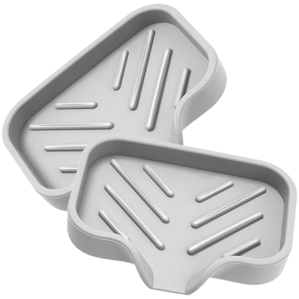 2 Pcs Silicone Soap Dish Travel Bar Case Savers for Draining Sponge Holder Shower Silica Gel with Dishes
2 Pcs Silicone Soap Dish Travel Bar Case Savers for Draining Sponge Holder Shower Silica Gel with Dishes
