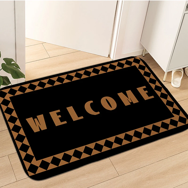 Welcome Mat Soft Doormat Entrance Door Anti Slip Carpet for Bedroom Custom Washable Non-slip Kitchen Rug Room Decorating Items
Welcome Mat Soft Doormat Entrance Door Anti Slip Carpet for Bedroom Custom Washable Non-slip Kitchen Rug Room Decorating Items