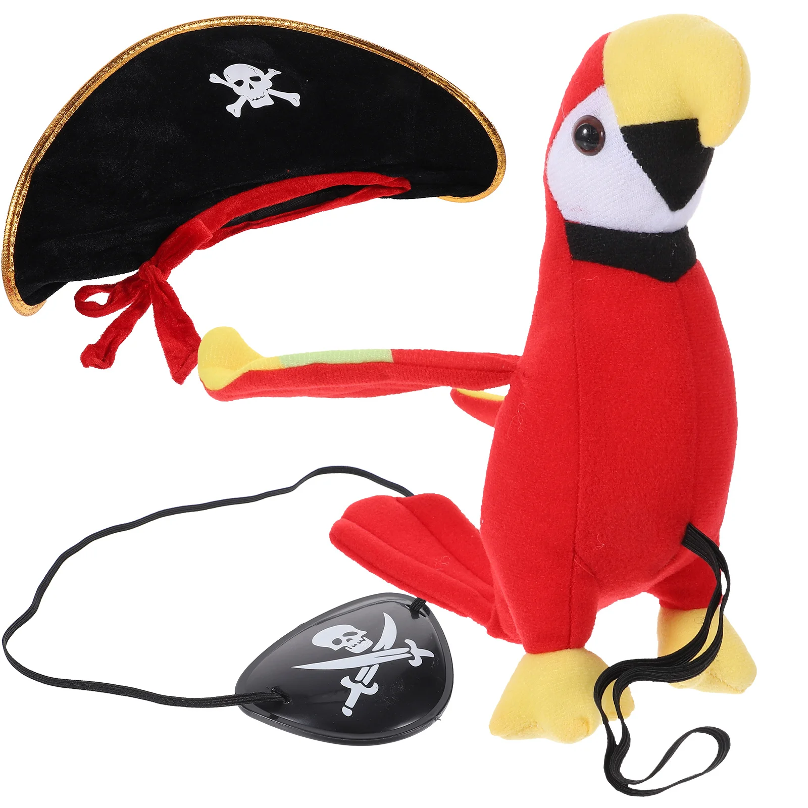 Stuffed Parrot Halloween Pirate Costume Eye Patches Animal Props Bird For Shoulder Pp Cotton Realistic Ornaments Toy
Stuffed Parrot Halloween Pirate Costume Eye Patches Animal Props Bird For Shoulder Pp Cotton Realistic Ornaments Toy